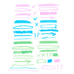 150x150 Highlighter Vector Images Illustrations Vector Graphics