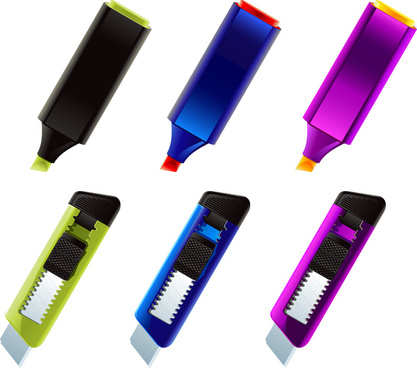 417x368 Highlighter Vector Free Vector Download