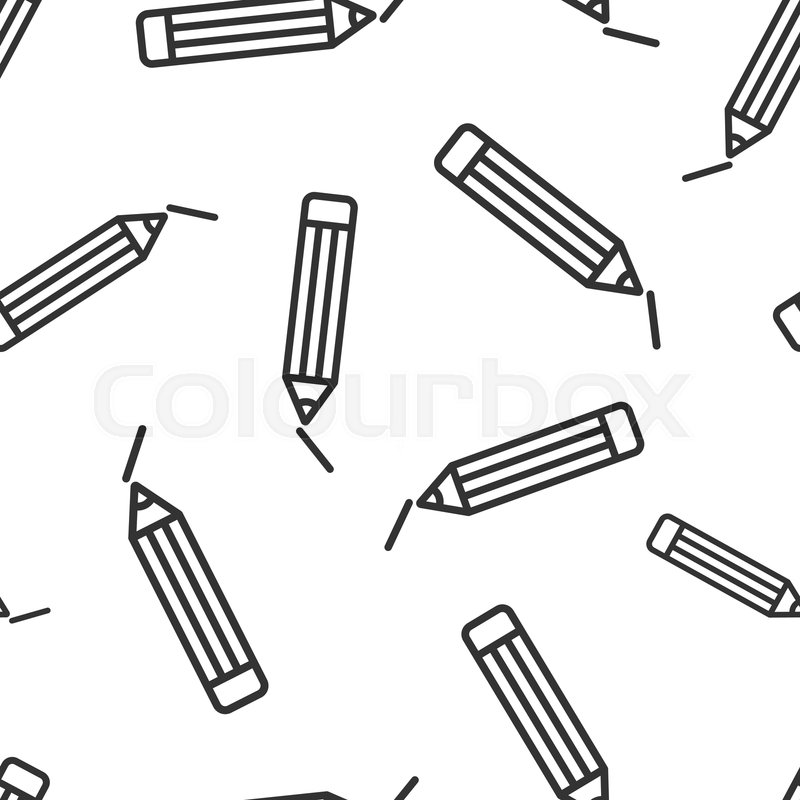 800x800 Pencil With Rubber Eraser Icon Stock Vector Colourbox