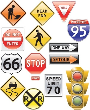 302x368 Highway Sign Vector Free Vector Download