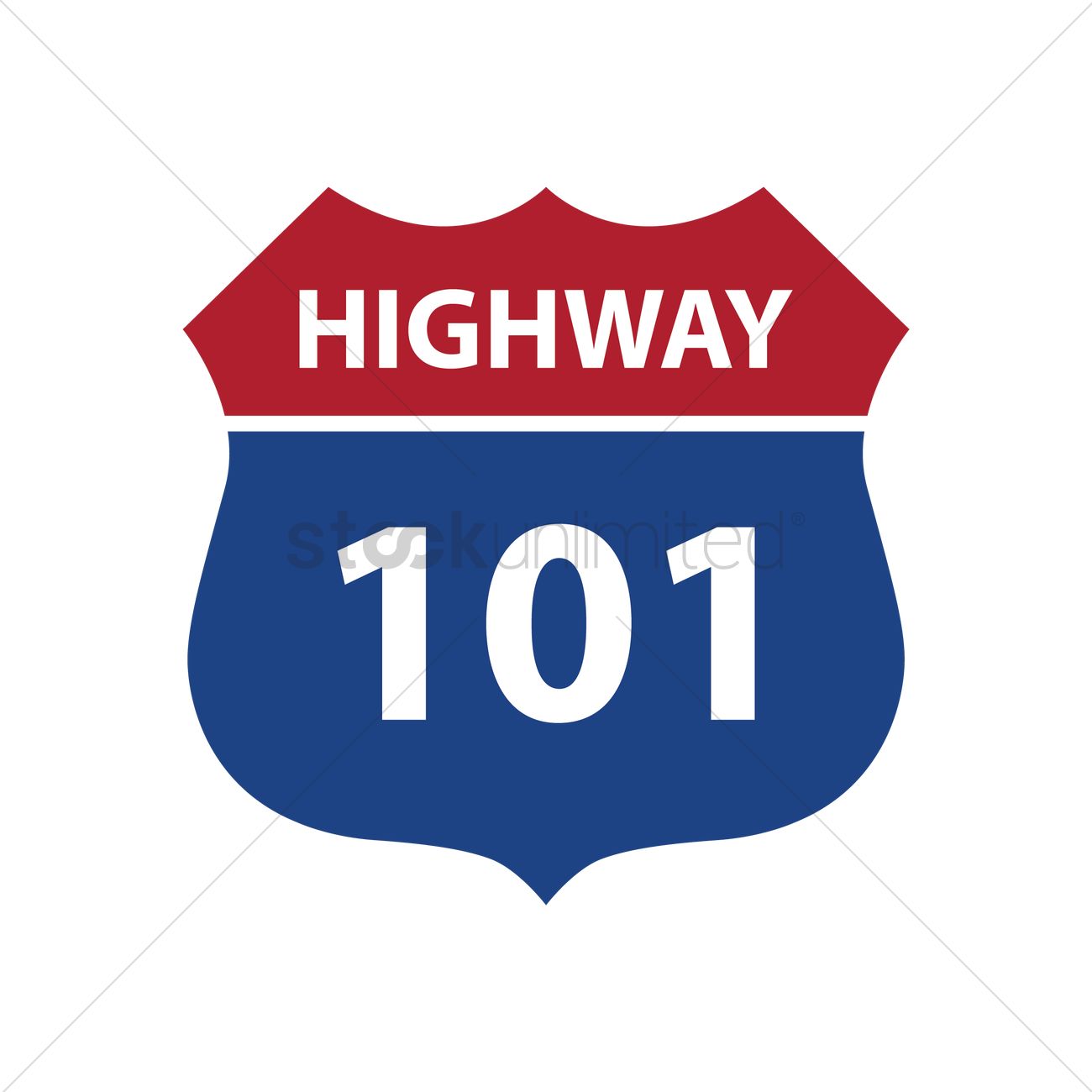 Route Highway Road Sign Vector Image 1300x1300 Route Highway Road Sign Vector Image