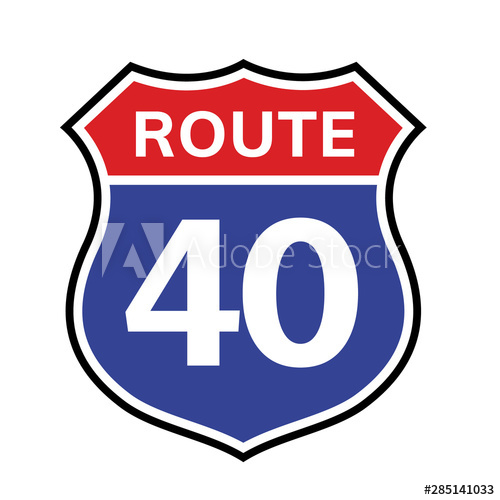 Route Sign Icon Vector Road Highway Interstate American 500x500 Route Sign Icon Vector Road Highway Interstate American