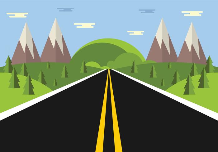 700x490 Highway Free Vector Art