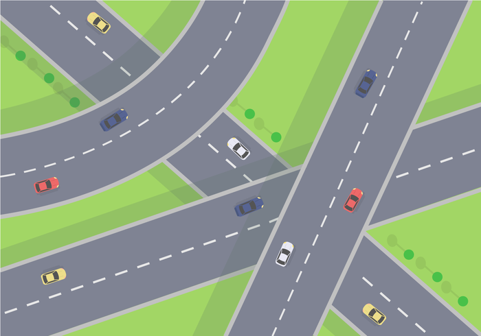 700x490 Highway Free Vector Art
