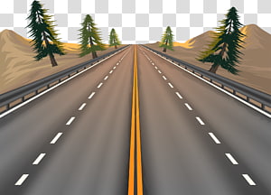 300x216 Road Illustration, Black Brand Highway Road Transparent
