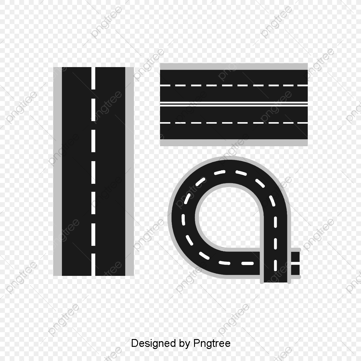 1200x1200 Vector Road, Highway, Vector, Road Png Transparent Clipart Image