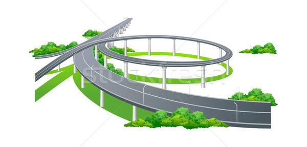 600x287 Vector Icon Highway Vector Illustration Sungjoong Kim