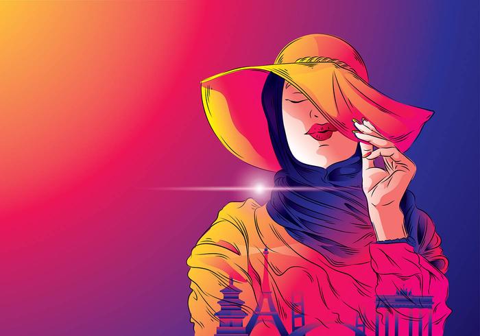 700x490 Hijab Free Vector Art