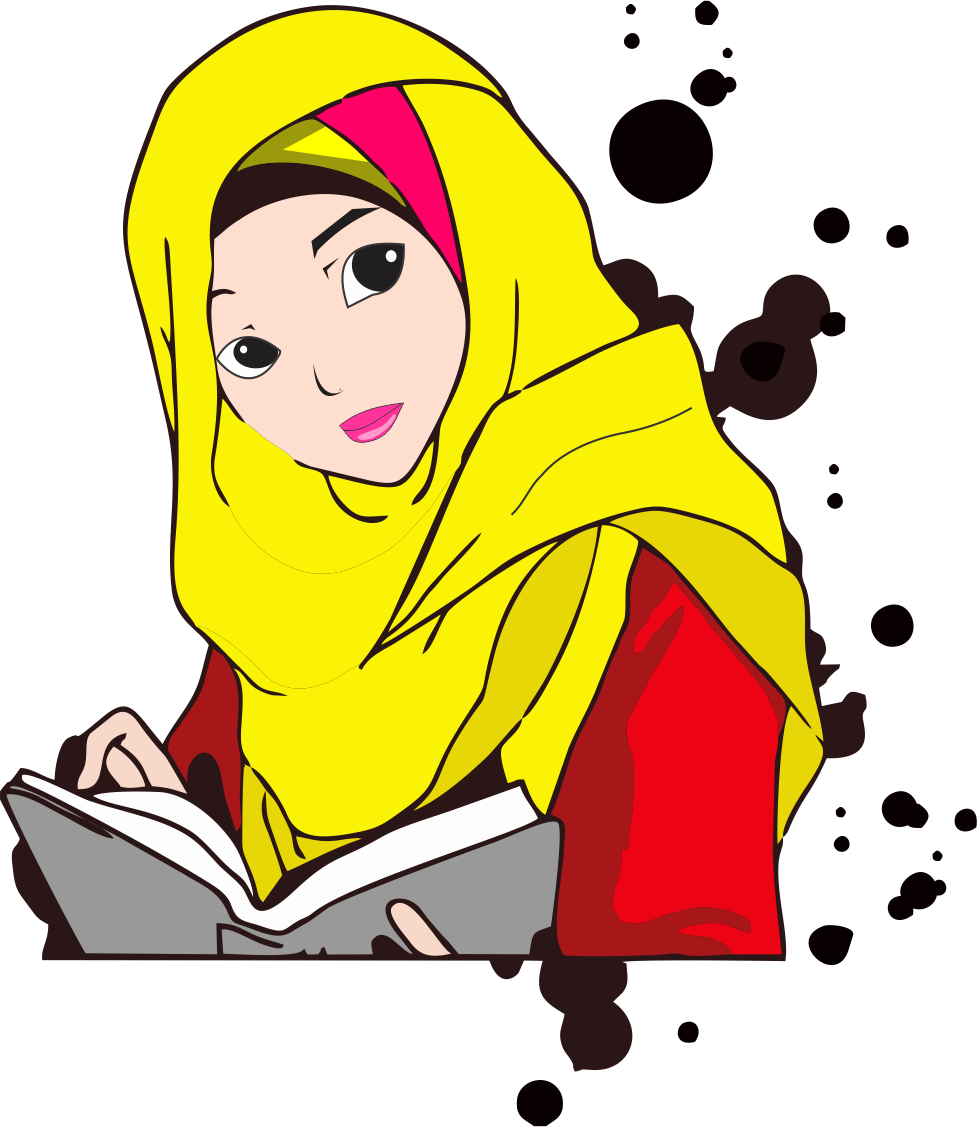  Hijab  Cartoon Vector at Vectorified com Collection of 