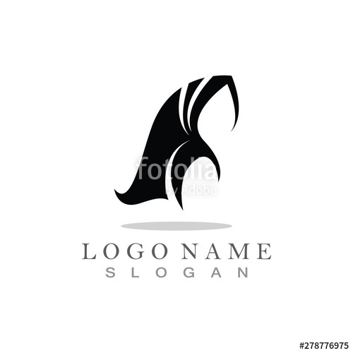 500x500 Hijab Women Black Silhouette Vector Icons Stock Image And Royalty