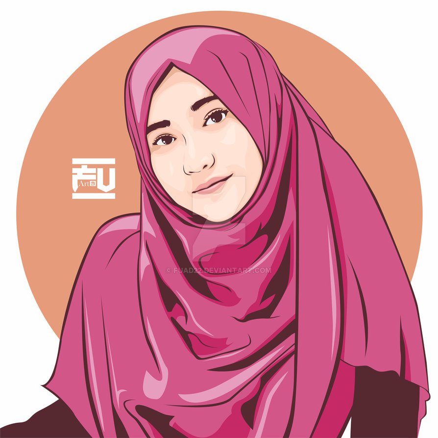 894x894 Hijab Vector