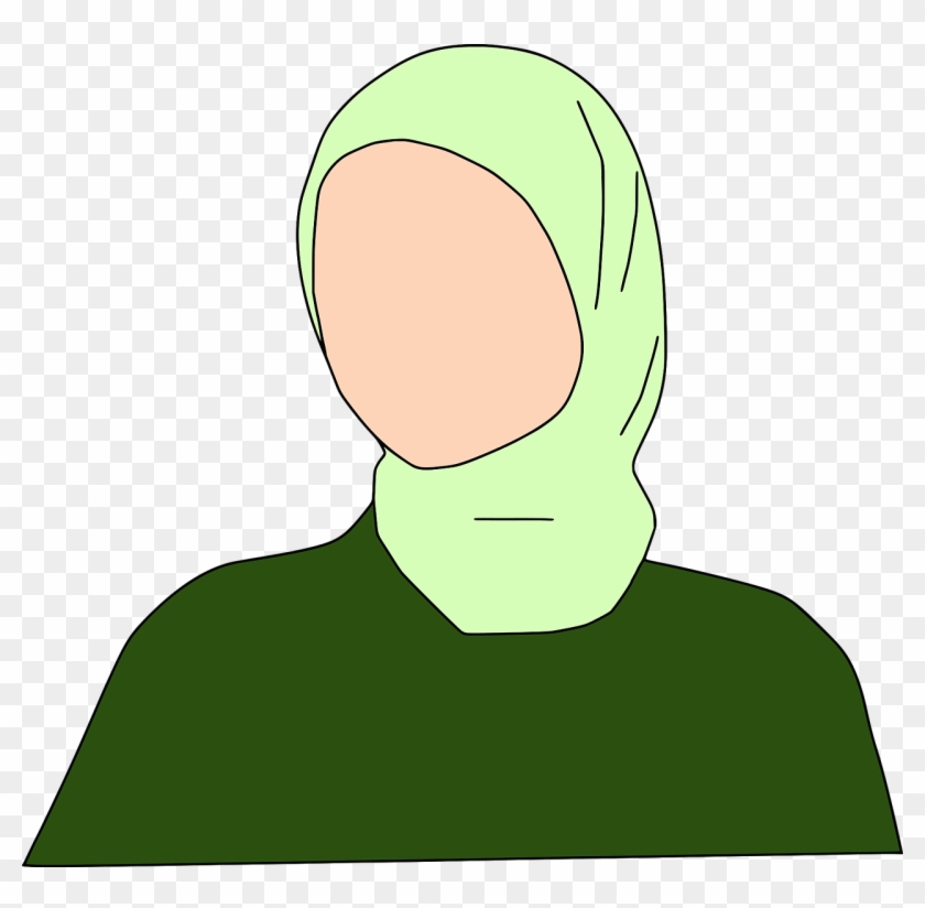 840x824 Hijab Vector Niqab Huge Freebie Download For Powerpoint