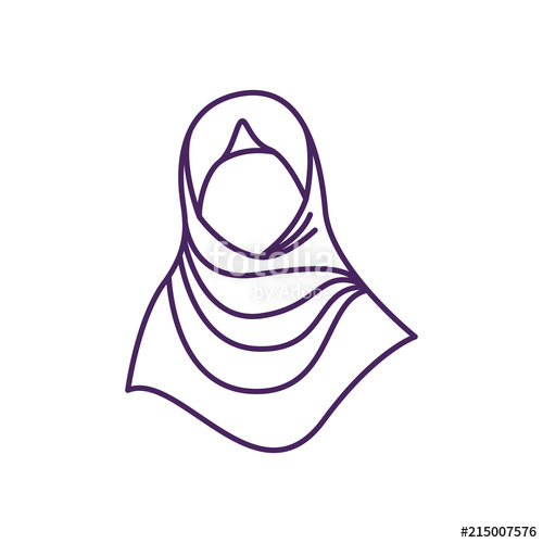 500x500 Hijab Hijab Logo Hijab Store Logo Hijab Icon Hijab Vector