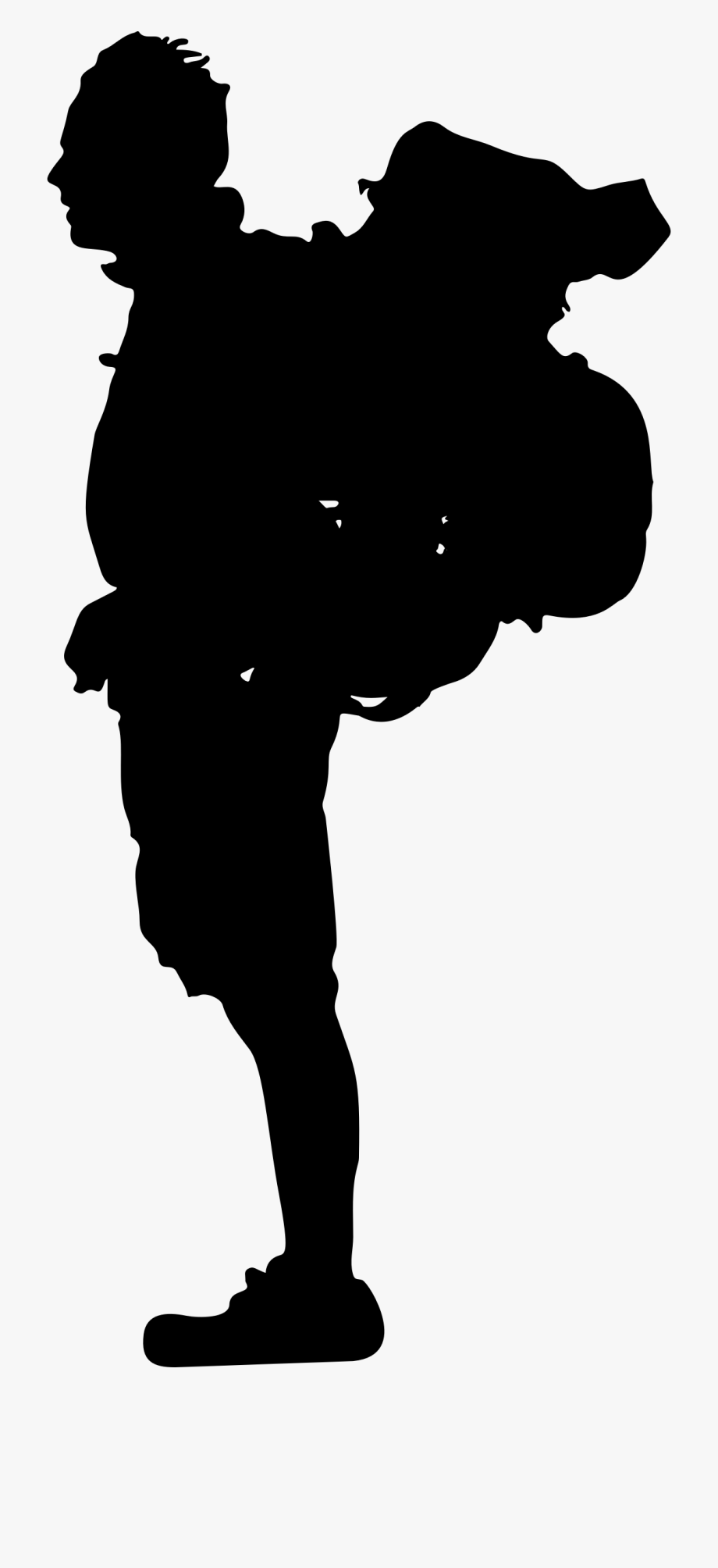 Hiker Silhouette Vector at Vectorified.com | Collection of Hiker ...