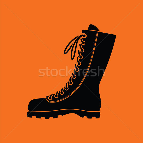 600x600 Hiking Boot Icon Vector Illustration Pavel Konovalov