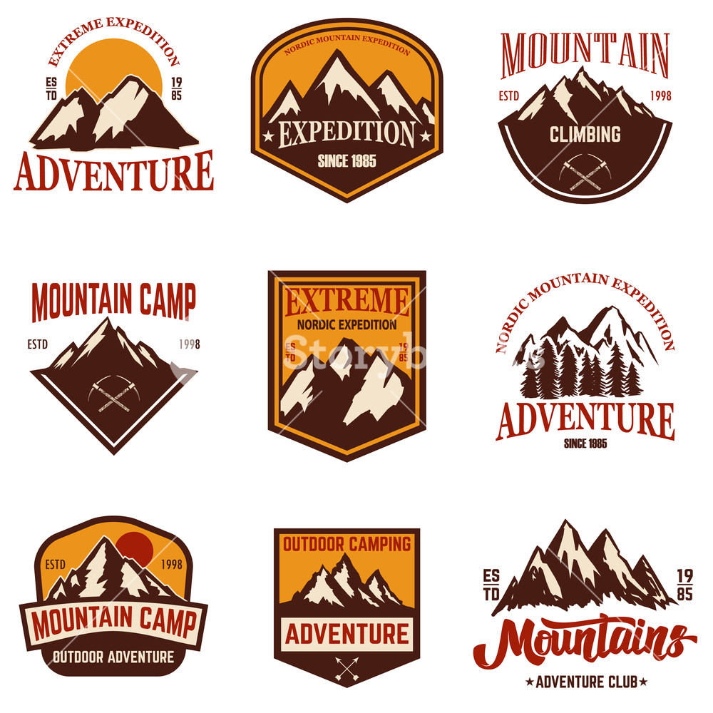 Hiking Logo Vector at Vectorified.com | Collection of Hiking Logo ...