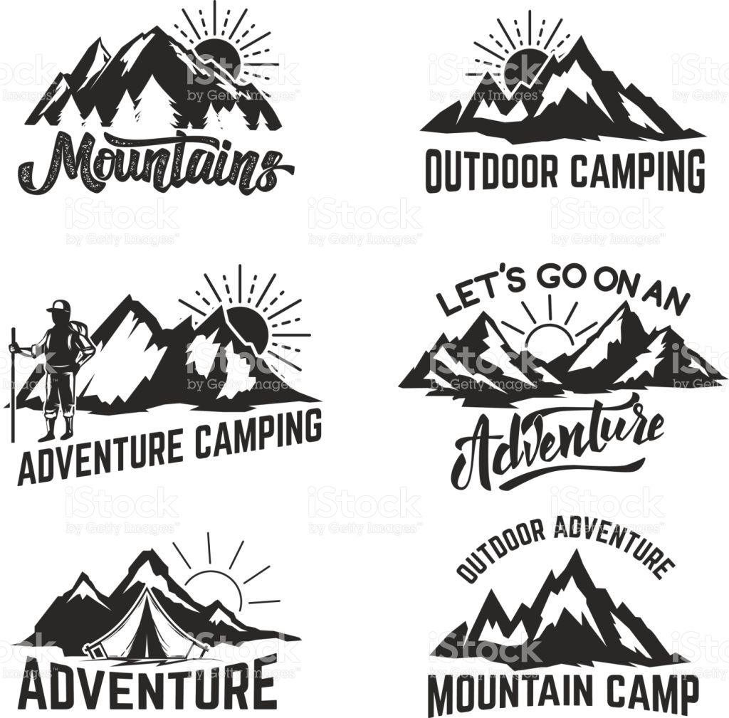 1024x1009 Set Of Mountains Adventure, Outdoor, Camping, Hiking, Tourism