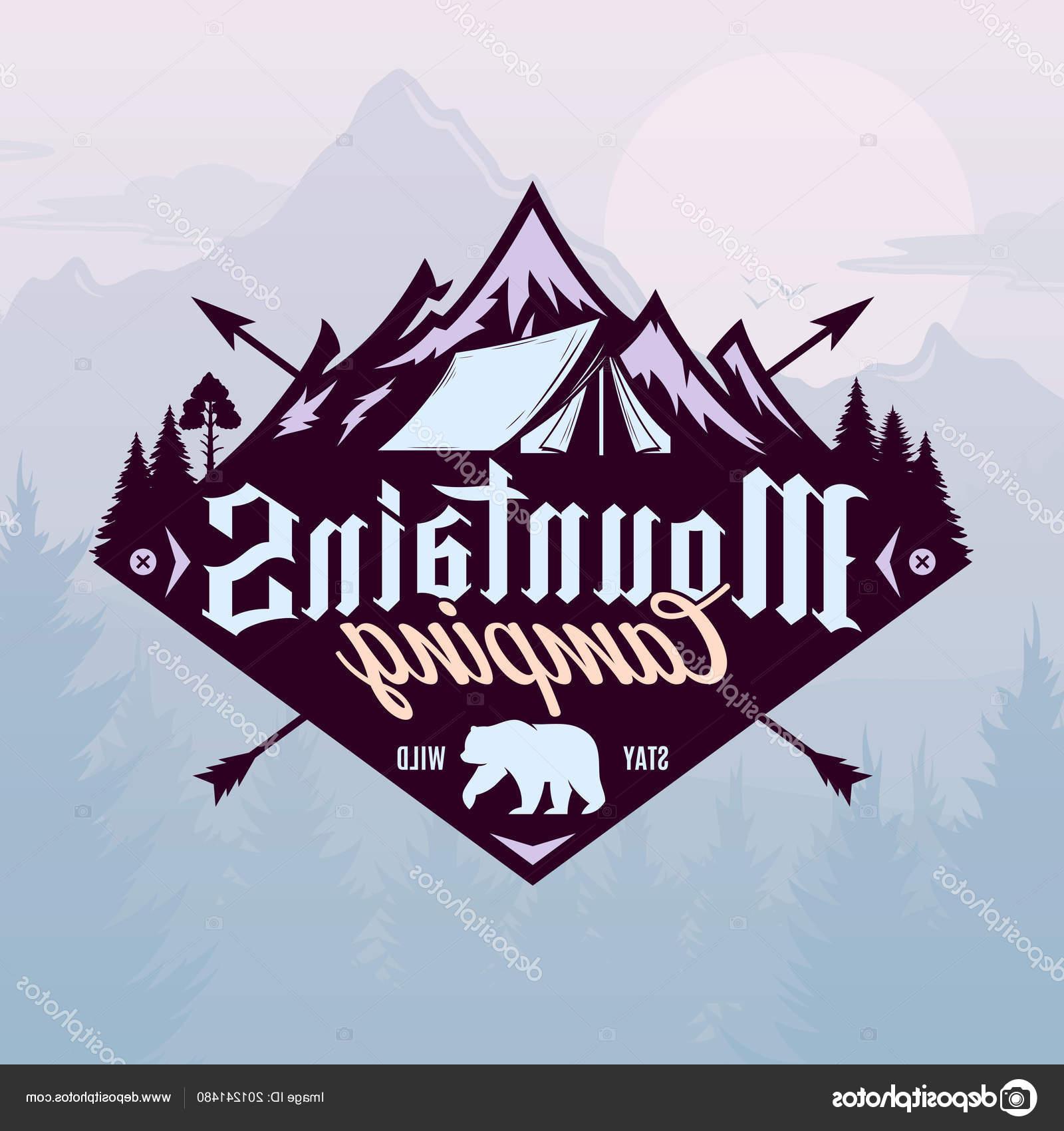 1600x1700 Unique Hiking And Camping Logos Vector Images Free Vector Art