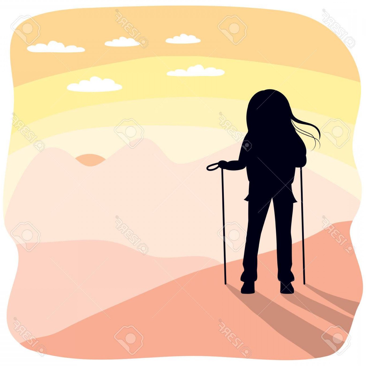 Hiker Woman Vector Hoodamathrun 1560x1560 Hiker Woman Vector Hoodamathrun