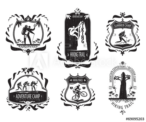 Hiking Vector Format 500x417 Hiking Vector Format