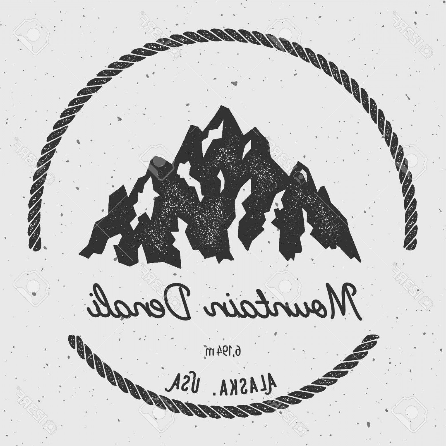Photostock Vector Denali In Alaska Usa Outdoor Adventure Logo 1560x1560 Photostock Vector Denali In Alaska Usa Outdoor Adventure Logo