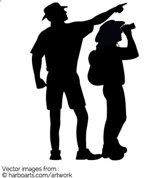 Download Hiking Exploring Silhouette 335x355 Download Hiking Exploring Silhouette