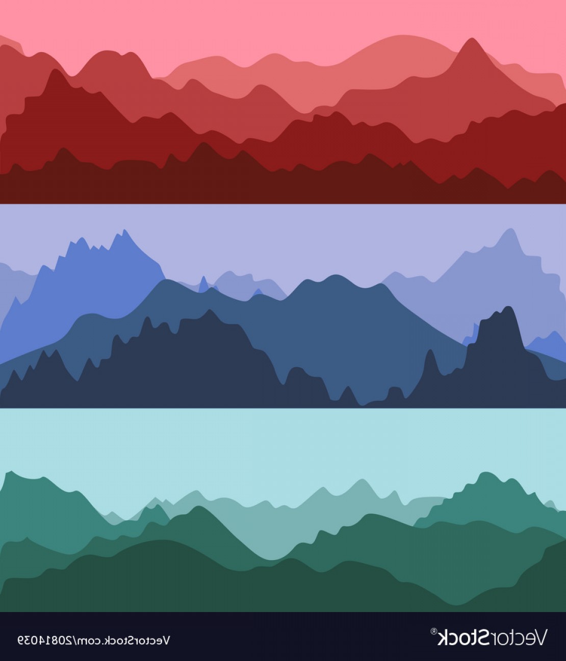 Mountain Landscape Silhouette Vector Savoyuptown 1110x1296 Mountain Landscape Silhouette Vector Savoyuptown