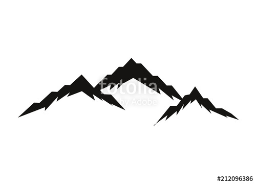 Mountain Silhouettes Overlook Vector Rocky Hills Terrain Vector 500x360 Mountain Silhouettes Overlook Vector Rocky Hills Terrain Vector
