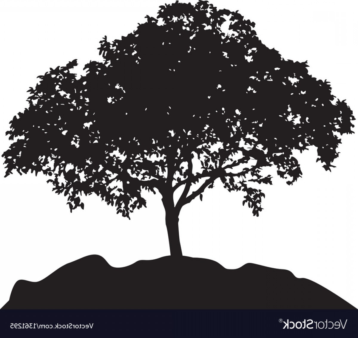 Hill Silhouette Vector at Vectorified.com | Collection of Hill ...