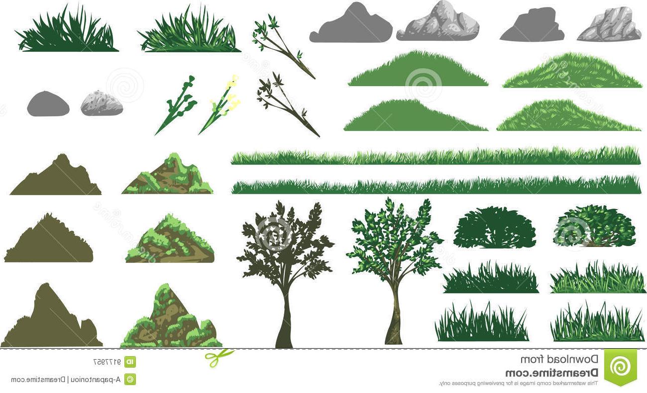 1300x789 Top Grass Hill Clip Art Silhouette Image Free Vector Art, Images