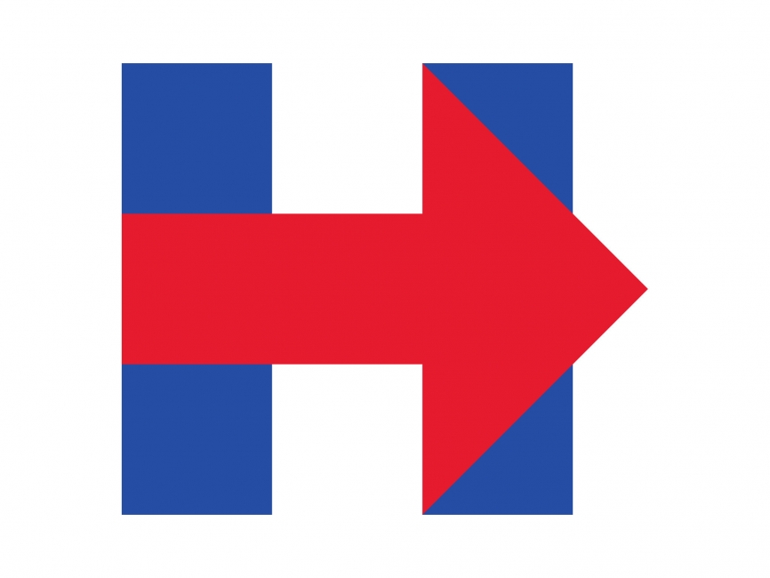 Hillary Clinton Vector Logo 866x650 Hillary Clinton Vector Logo