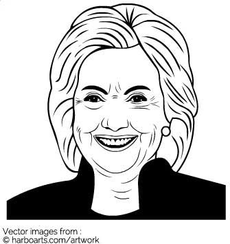 Download Hillary Clinton Smiling 335x355 Download Hillary Clinton Smiling
