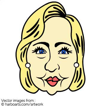 335x355 Download Hillary Clinton Cartoon
