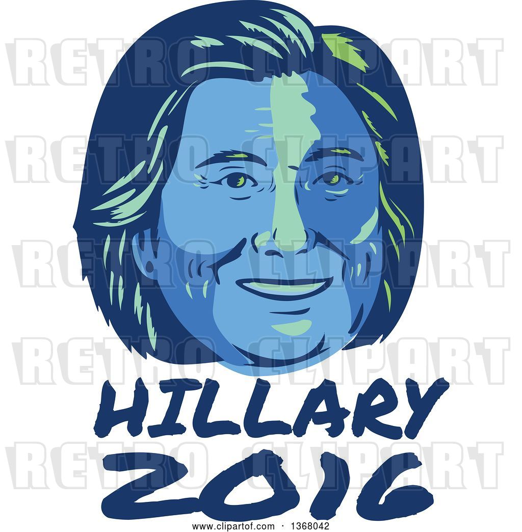 Vector Clip Art Of Retro Portrait Of Hillary Clinton Over Text 1024x1044 Vector Clip Art Of Retro Portrait Of Hillary Clinton Over Text