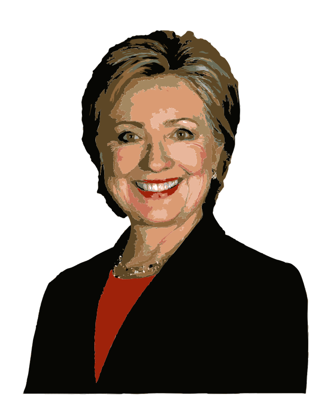 Free Clipart Hillary Clinton Colorized Wanglizhong 640x800 Free Clipart Hillary Clinton Colorized Wanglizhong