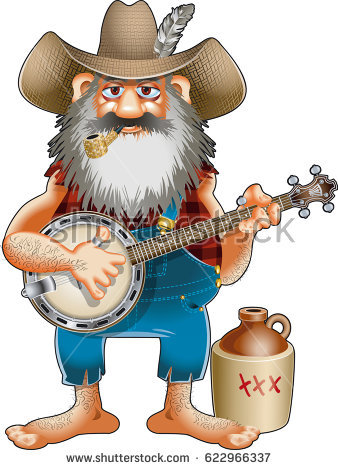 338x470 Hillbilly Cartoon Images Group With Items