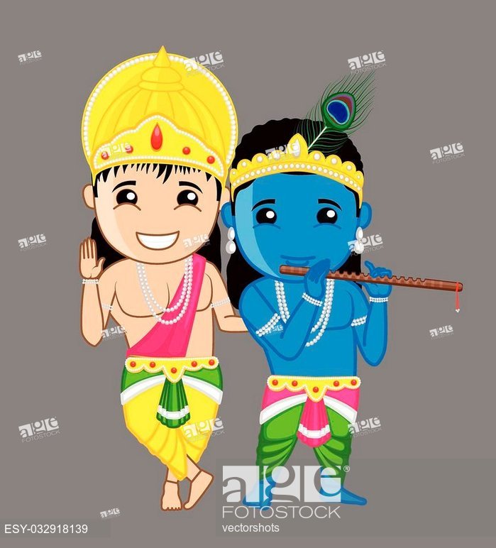 699x772 Kanhaiya And Balarama Kids