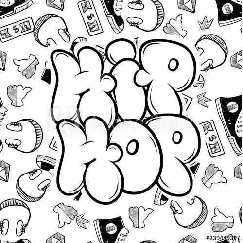 Hip Hop Logo Vector at Vectorified.com | Collection of Hip Hop Logo ...