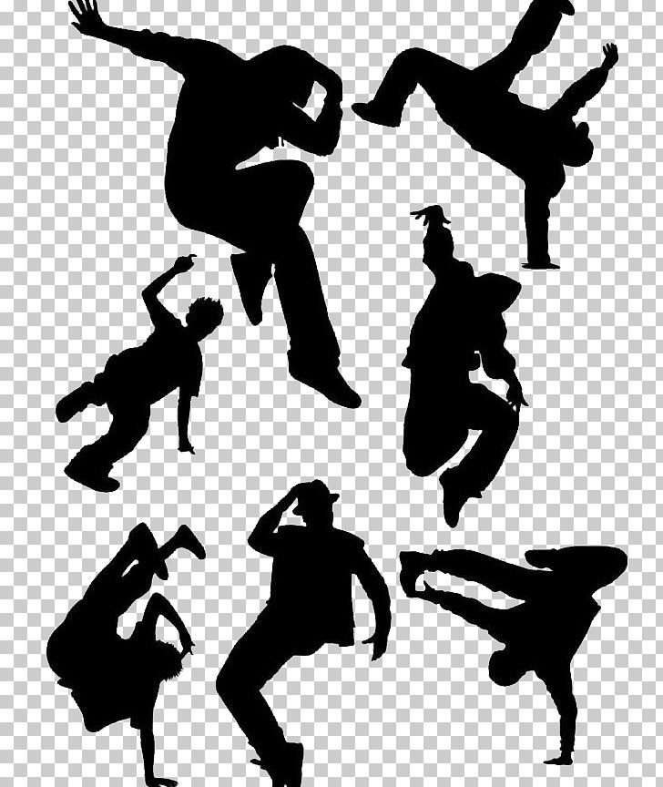 728x864 Street Dance Hip Hop Dance Silhouette Hip Hop Music Png, Clipart