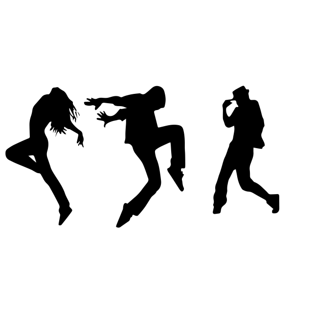 640x640 Street Dance Silhouette, Hip Hop, Silhouette, Portrait Png Png
