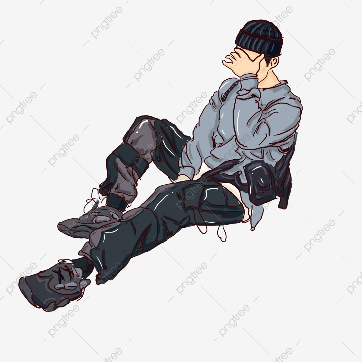 1200x1200 Vector Hand Painted Hip Hop, Vector, Hand Painted, Hip Hop Png