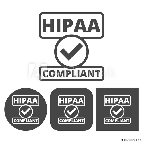 500x500 Hipaa Badge, Health Insurance Portability And Accountability Act