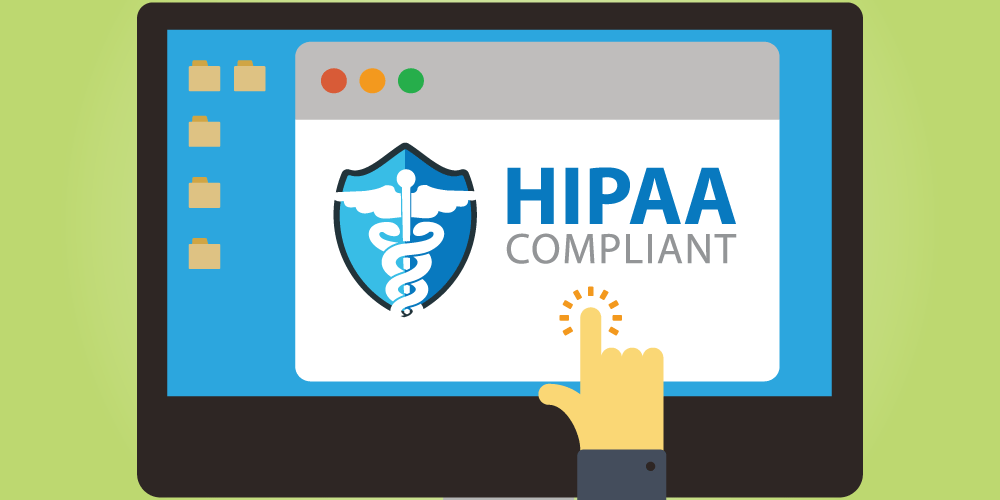 1000x500 Healthcare Security Structure For Hipaa Compliance Vector Security