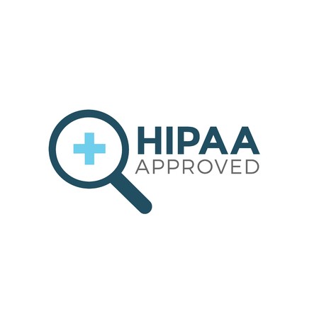 450x450 Vector Of Hipaa Compliance Icon Graphic