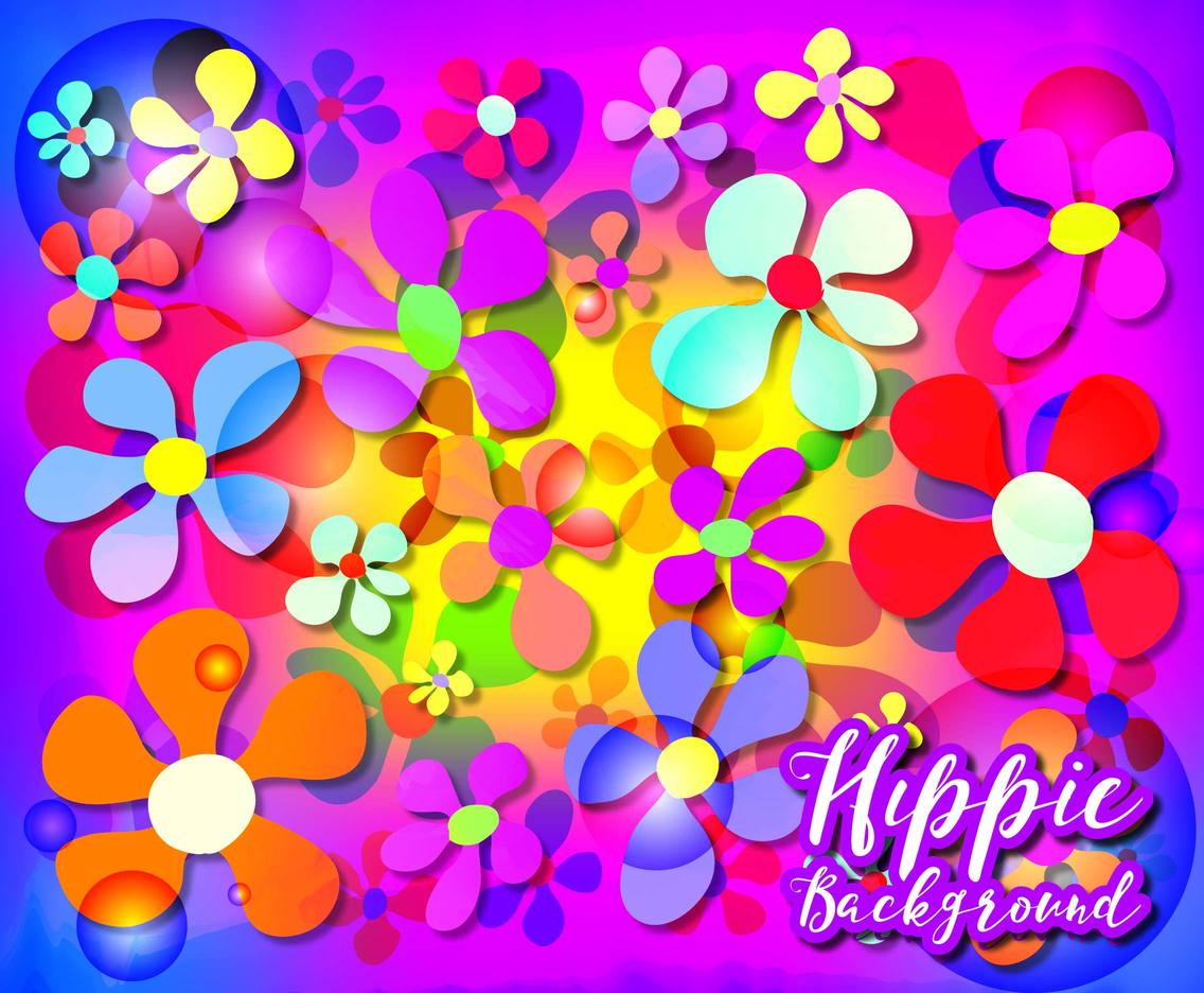 1136x936 Hippie Background Vector Vector Art Graphics