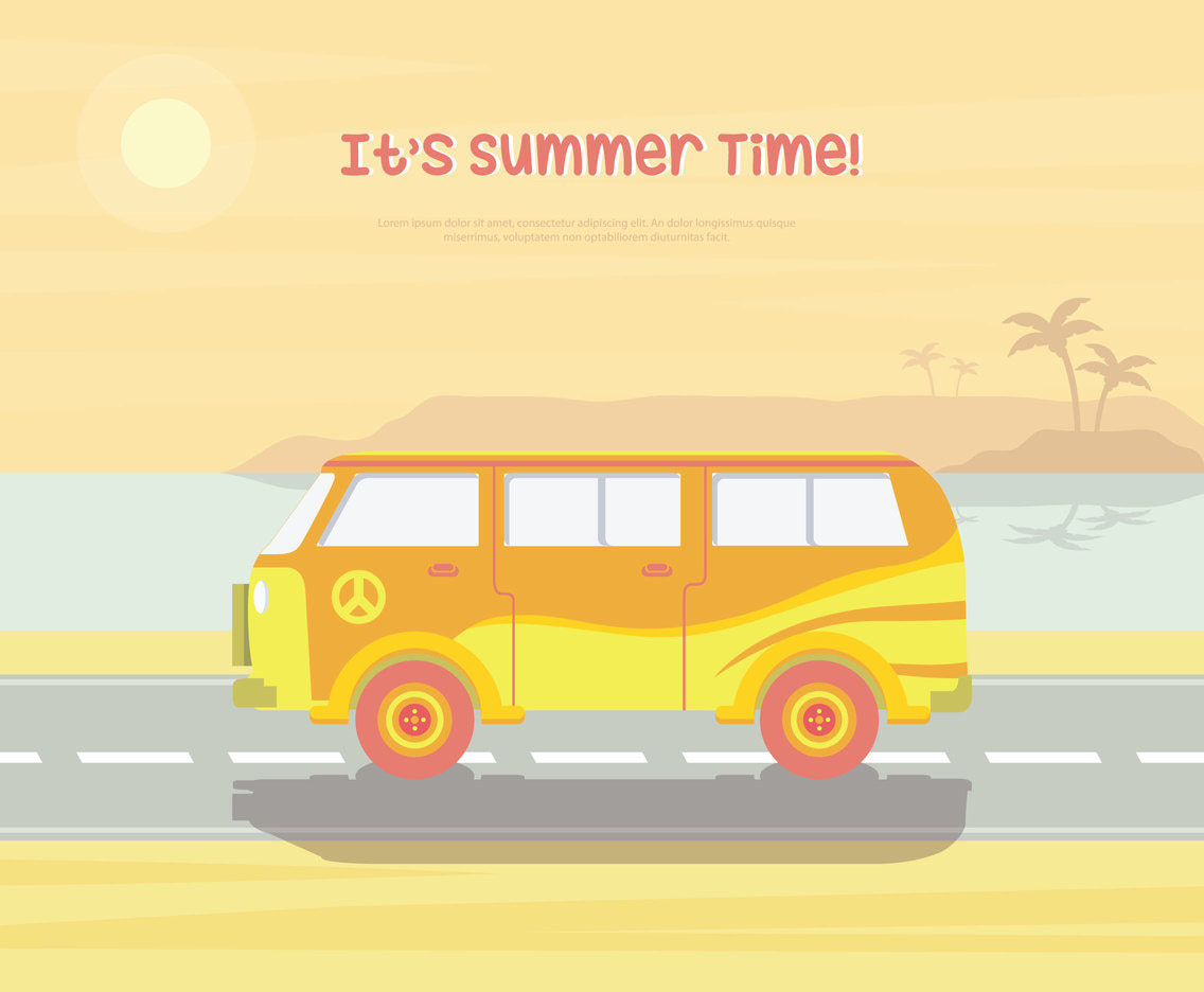 1136x936 Hippie Bus Vector Free Graphics Uihere