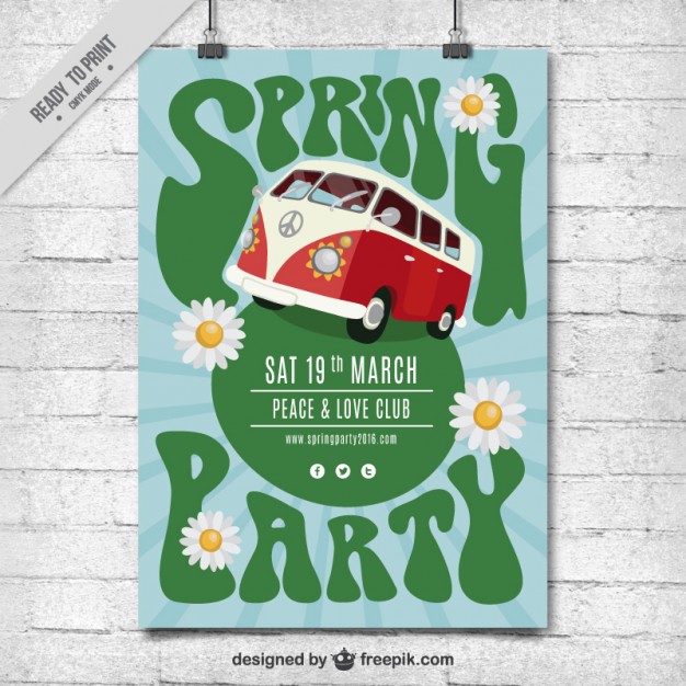 626x626 Hippie Van Vectors, Photos And Free Download