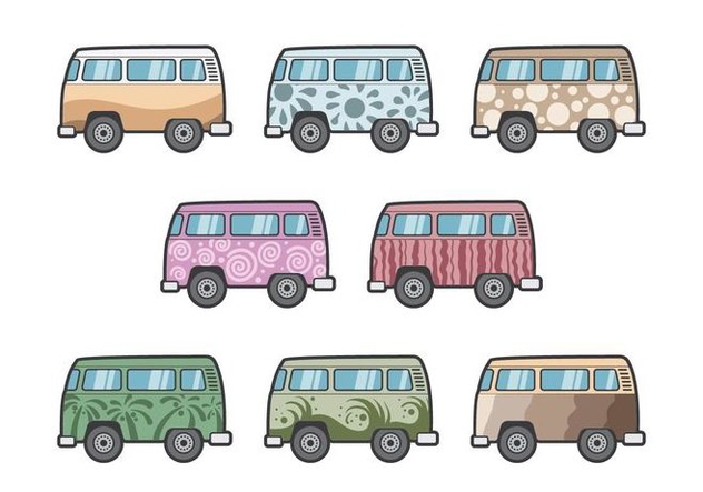 632x443 Free Hippie Bus Vectors Free Vector Download Cannypic