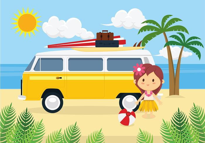 700x490 Hippie Bus Free Vector Free Graphics Uihere