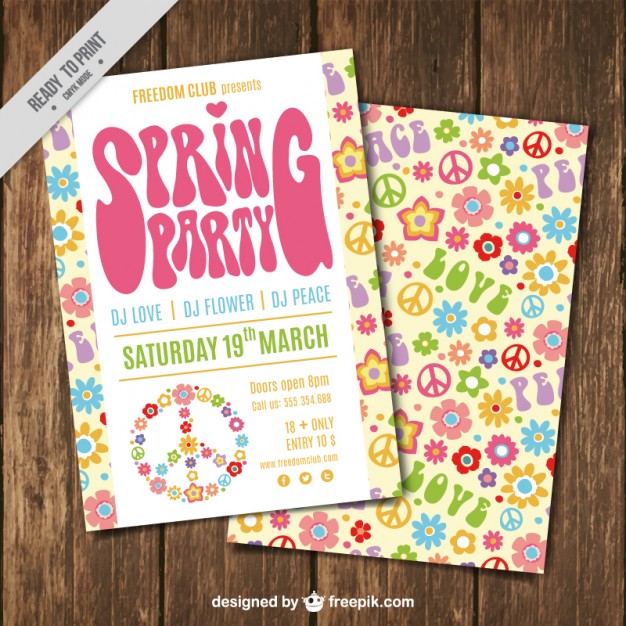 626x626 Hippie Flower Vectors, Photos And Free Download